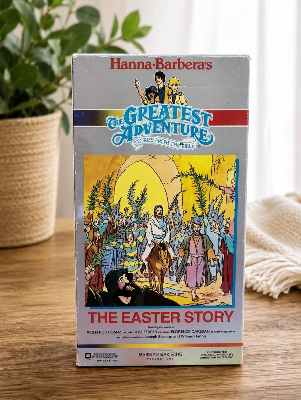 Hanna-Barbera The Greatest Adventure: The Easter Story VHS Tape